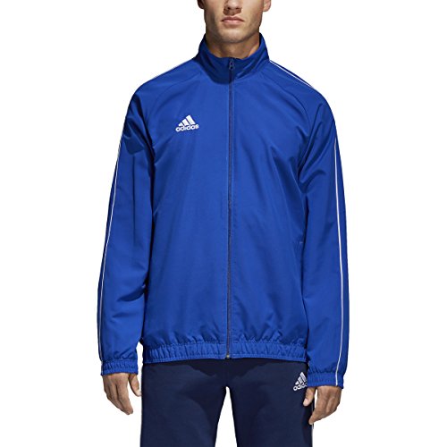 adidas Men's Core18 Presentation Jacket, Bold Blue/White, X-Small