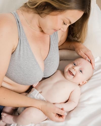 Image of Kindred Bravely French Terry Racerback Nursing & Sleep Bra, Maternity Bra