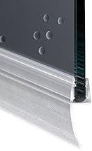 Ricambi & Box Doccia Guarnizione Box Doccia per vetri di spessore da 6 e 8 mm, Trasparente, Made in Italy