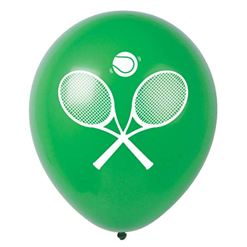MAGJUCHE Tennis Party Latex Balloons, 16pcs boy or Girl Baby Shower or Birthday Party Decorations or - //coolthings.us