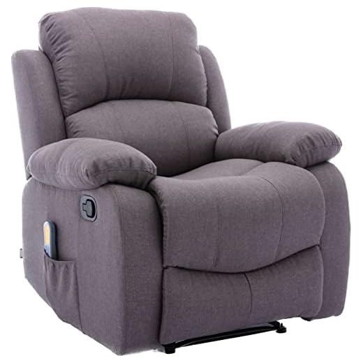 Descubre los Mejores Sillones de Masaje en 2023: Una Guía Completa 4 Astan Hogar Sillón Relax con Reclinación Manual (Sistema Pared Cero), Masaje Y Termoterapia, Modelo Ramón AH-AR30900MR