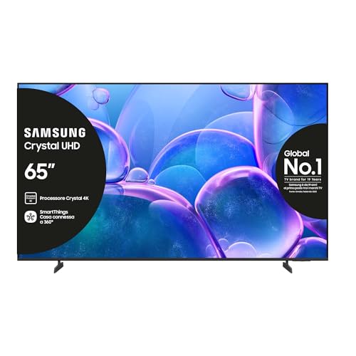 SAMSUNG Smart TV 65'' UE65U7000FUXZT Crystal UHD 4K, Crystal 4K Processor, HDR, Smart Experience,...