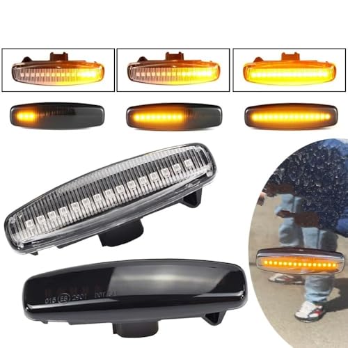Clignotant dynamique LED de rétroviseur pour Infiniti FX35 et EX37