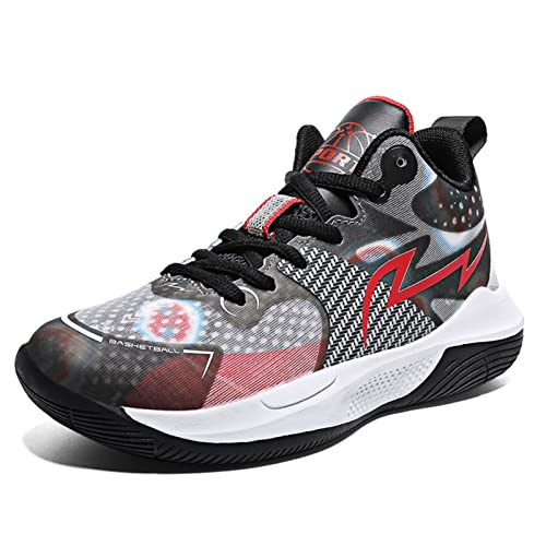 Ucilxi New Non Slip Basketball Shoes Black/Red