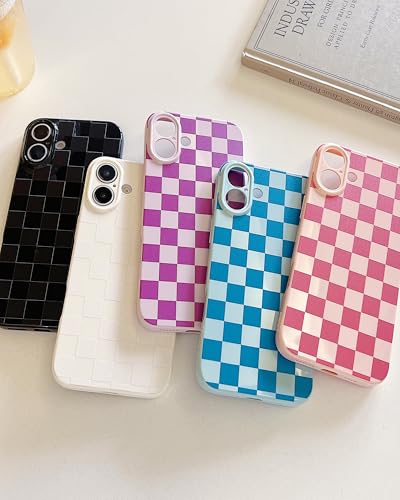 Protection iPhone 14 Pro Max silicone damier contre les chocs - 6