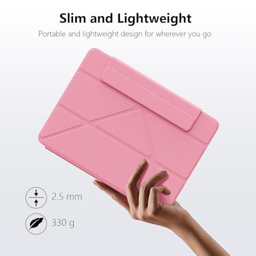 Image of for iPad (A16) 11th Generation Case 11 Inch 2025, iPad 10th Gen Case 10.9 Inch 2022, Convenient Magnetic Attachment, Two-Way Trifold Stand, Slim Tablet Cover Protection, Auto Sleep /Wake