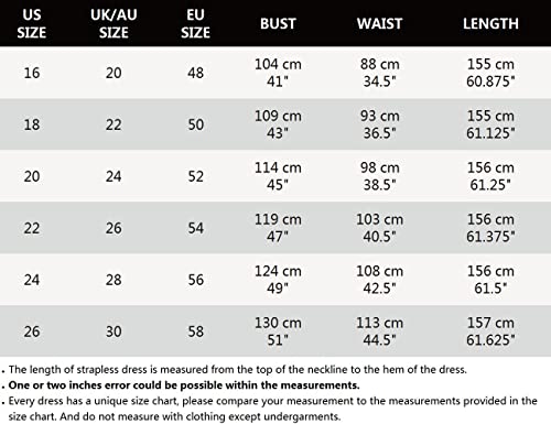 Ever-Pretty Abito da Sera Scollo a V Petto Basso
