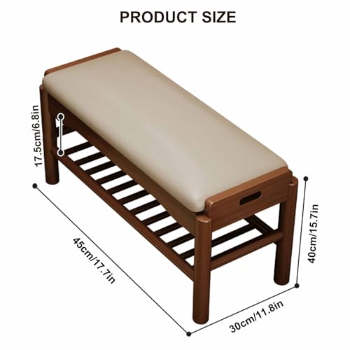 Banc d'entrée pour ranger les chaussures idéal pour simplifier votre routine matinale