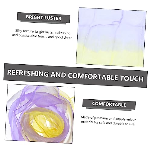 Didiseaon 30pcs Boys and Girls Gradient Scarf for Dance Performance Kindergarten Lightweight Mixed Color Scarves for Boys Girls for Activities4