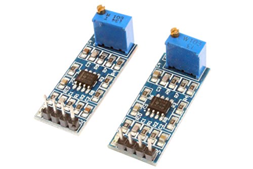 Noyito Lm358 100 Gain Signal Amplification Module Operational Amplifier Module Working Voltage Dc5 To 12V (Pack Of 2) #TOP1