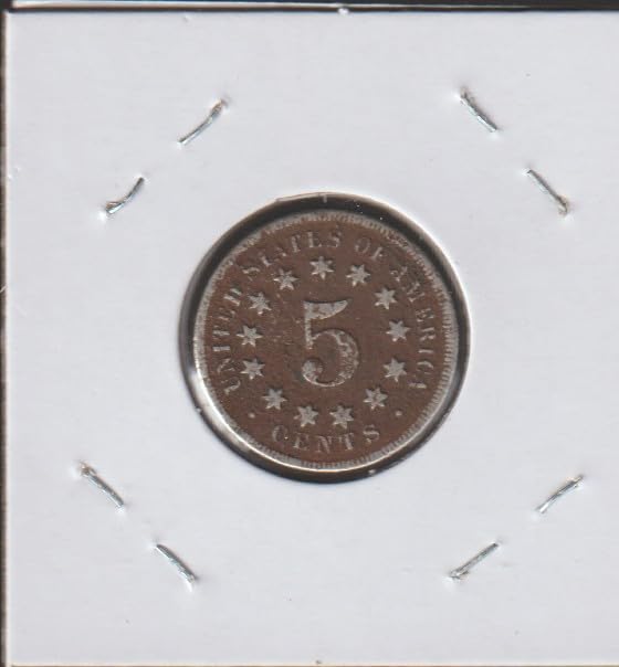 1868 Shield Nickel