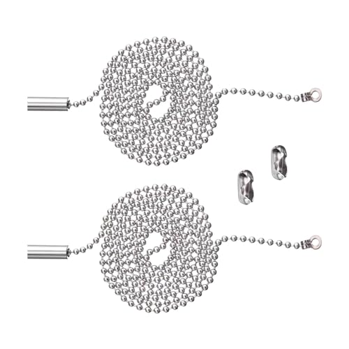 Image of Lily Brown Pull Chain String Extension With Connector For Ceiling Fan Light Fixture Light Bulb Switchs Chain Extender1 Meter Length Ceiling Fan Light Fixture