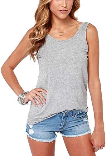 Bestisun Womens Workout Shirts Sexy Open Back Activewear Athletic Clothes Sports Yoga Tank Tops - Image 3