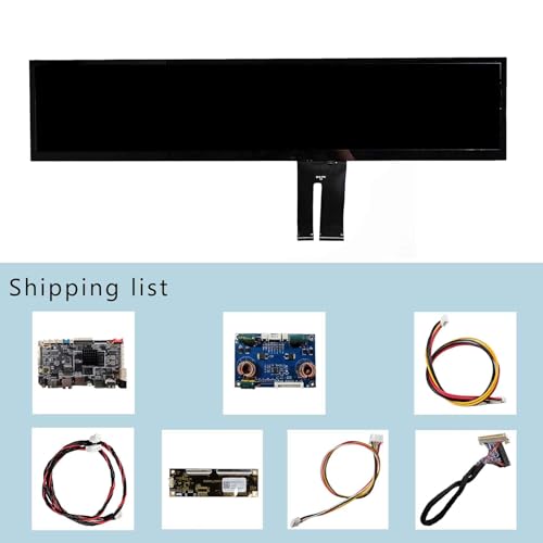 Image of 24 inch 1920x360 IPS Capacitive Touch Stretched Bar LCD Screen | Support Autoplay,Autocopy,360 Degree Rotation, Android 11 Board