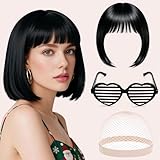 DOUCEUR ET CONFORT EXCEPTIONNELS - Confectionnée avec des matériaux de haute qualité, cette perruque offre un toucher doux et soyeux ainsi qu'une brillance naturelle. Ses mèches fines sont résistantes aux nœuds et nécessitent un coiffage minimal pour un look tendance. Remarque : En raison d'éventuels chocs ou d'une compression lors de l'emballage ou du transport, la perruque peut arriver légèrement déformée. Nous vous recommandons de prendre le temps de la coiffer. De plus, en raison des différences d'affichage des couleurs selon les appareils, la couleur réelle peut légèrement différer de celle affichée sur l'image ; veuillez vous référer au produit réel