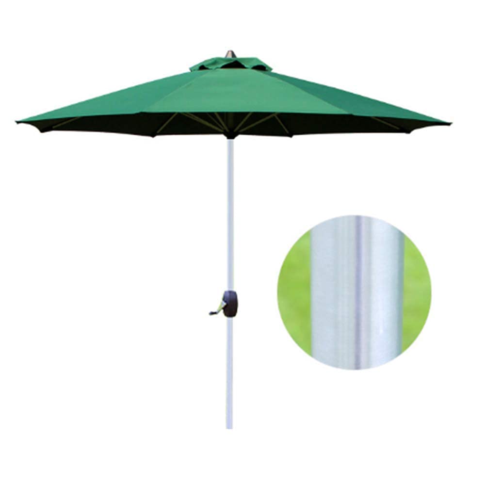 HCZKIUJY Garden Umbrella,2.7M Aluminum Alloy Garden Umbrella With Crank Courtyard,Octagonal Polyester Canopy,Beach Umbrella,Terrace Umbrella