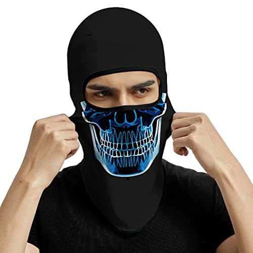 Image of Skull Full ski Mask, 3D Balaclava, UV Sun Protection,Motorcycle /Ski /Scarf /Cycling /Fishing for Men