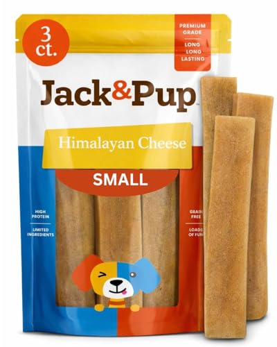 Yak Chews, Himalayan Dog Chew Long Lasting, Small 3 Pack