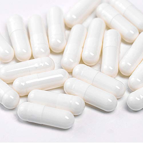 Empty Gelatin Capsules Size 0 (1000, White)