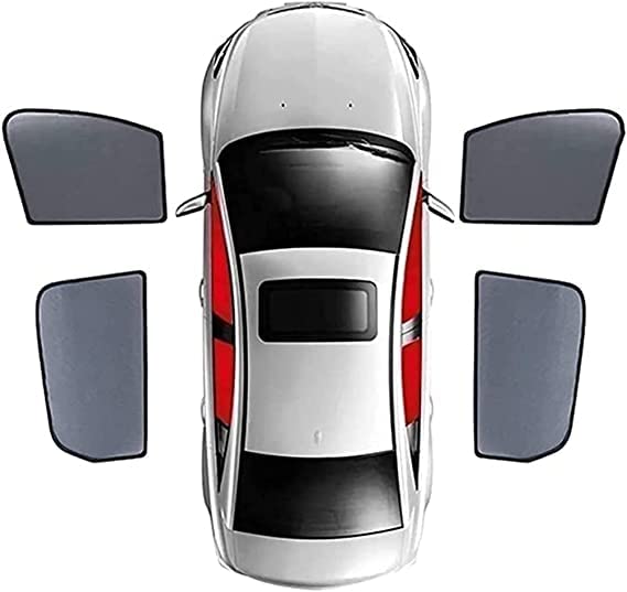 Auto Finestrini Parasole per Nissan Cima, Finestrini Laterali Parabrezza Tendine Visiera, Bloccare Raggi UV Privacy Protezione Tenda, Auto Accessori,4pcs~Doors~Window