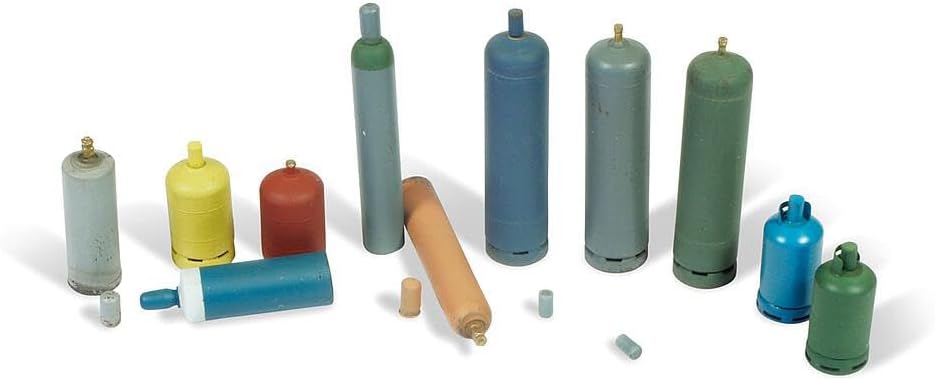 Vallejo SC209 1/35 Modern Gas Bottles (Pack of 12)