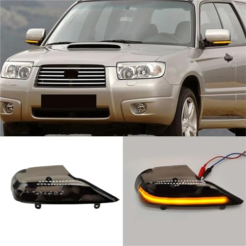 Luz de señal de giro para retrovisor de Subaru, solucione fallos de intermitencia 2003-2008 4