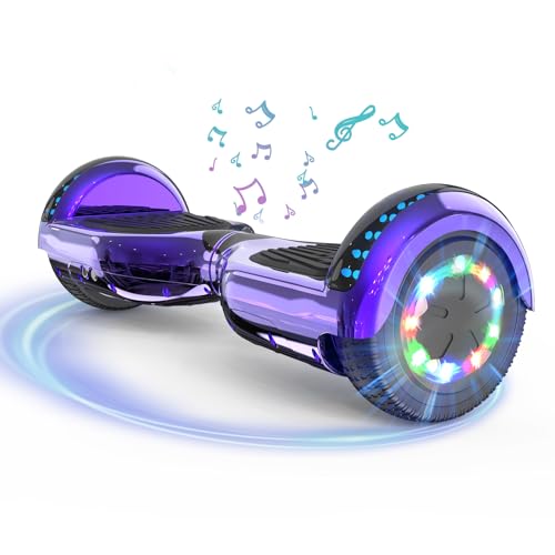 RCB 8,5 Zoll Hoverboard - All Terrain Mit Bluetooth & LED Lichtern Für Kinder & Erwachsene