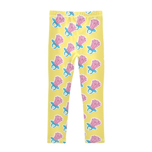 Girls Leggings Funny Children Lollipop Ring Pop Toddler Girls Clothes Leggings for Girls Toddler Girls Leggings 3-4T2