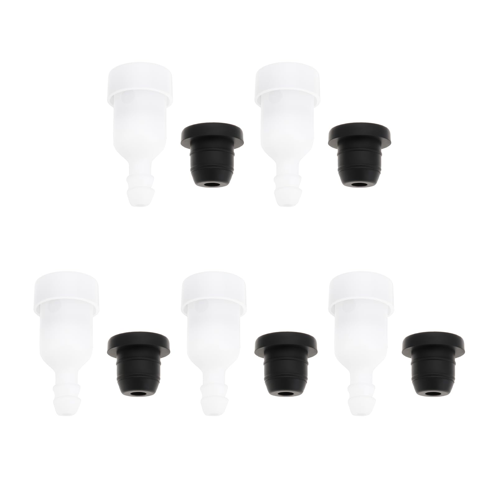 Briny River 5 Sets Chainsaw Fuel Tank Breather Vent Air Check Valves Compatible With 4500 5200 Chainsaw