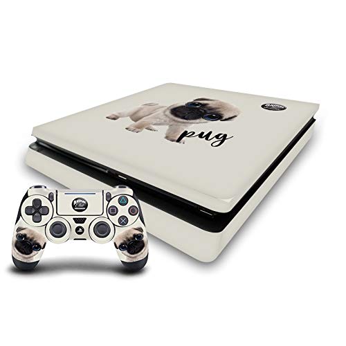Autocollant Carlin PS4 Slim pour Protéger Console et Manette des Rayures