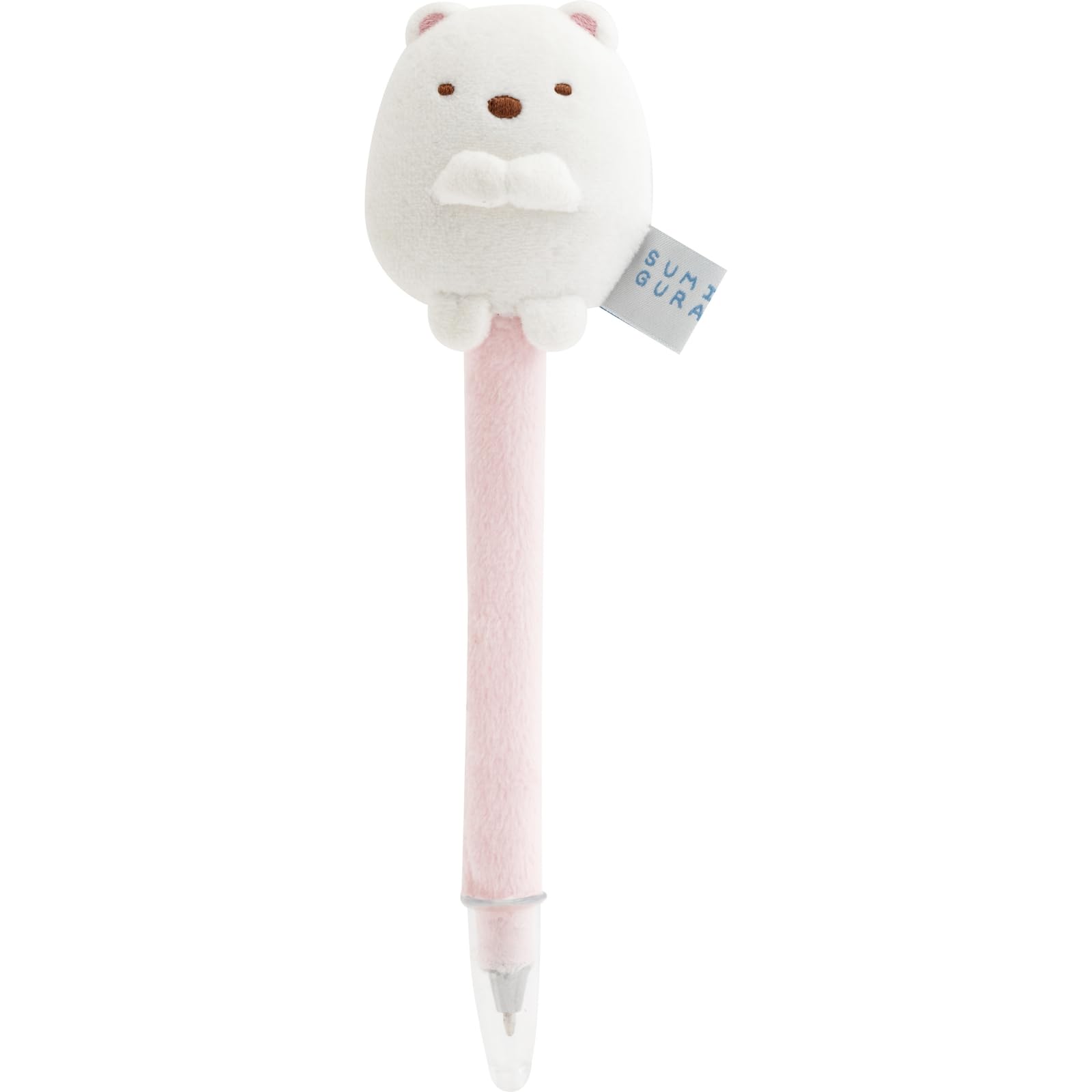San-X Sumikko Gurashi "Sumikko's Favorites" Plush Pen Polar Bear PR15301 H7.1 x W1.8 inches (180 x 45 mm) : Sports & Outdoors