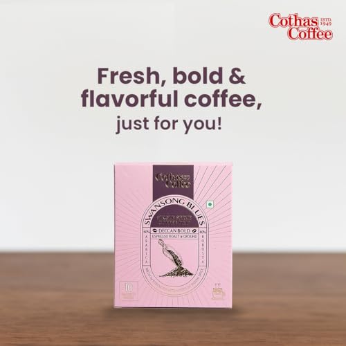 Cothas Swansong Blues Deccan Bold Coffee Drip Bags, Pack of 10 - Image 7