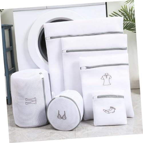Bolsas de malla para lavandería protector de ropa delicada en lavadora para guardar 7