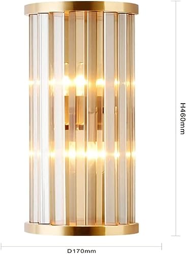 Aplique de Pared de Cristal para Solucionar Esquinas Oscuras Salón 7