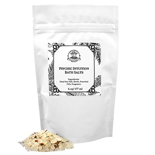 Psychic Intuition Herbal Bath Salts 6 oz Hoodoo Voodoo Wicca Pagan Magick