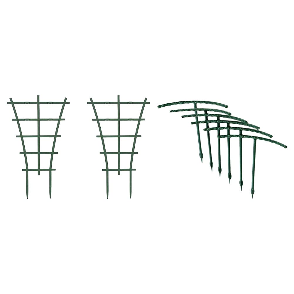 Cabilock - 60 Clip Per Piante Rampicanti, Supporti A Forma Di Coccinella E Farfalla, Fissaggi Per Orchidee E Viti