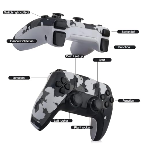 Game Switch M18 Retro Gaming Console with 4K Ultra HD Game Stick, 2.4G Wireless Controller, 24000+ Games, 10 Emulators, Army Green 2 419qqKS4luL