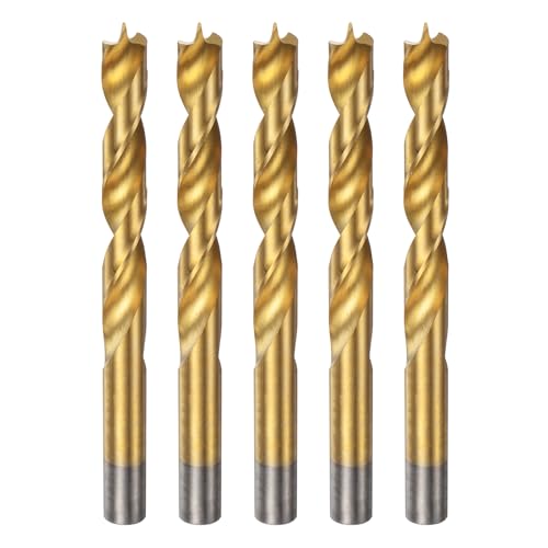 Foret hélicoïdal HSS4241 doré de 12,5 mm à coupe précise pour plastique résistant