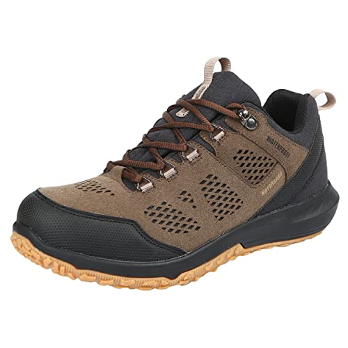 Northside Men's Benton Hiking Shoe, Brown/Black, 11.5