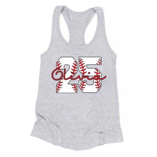Braves Baseball Tank Top For Women - Leopard Graphic Sleeveless Shirt For Baseball Moms - View #9