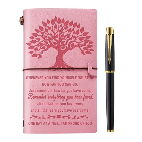 New Beginning Gifts for Women, Leather journal Notebook Divorce Gifts for Women Break Up Gifts for Women, Farewell Gifts Going Away Gifts Leaving Job Gifts New Job Gifts for Friends and Coworkers