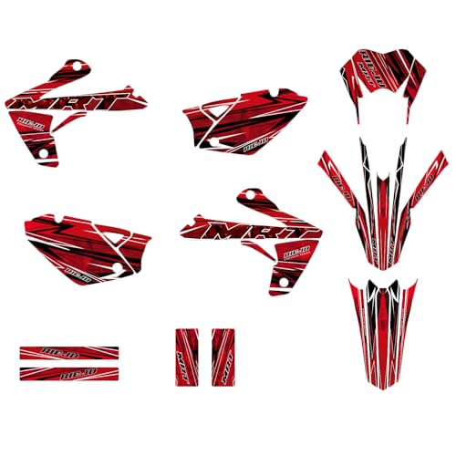 KIT DECO RIEJU MRT 50 DE 2009 à 2021 CRYSTAL (Rouge)