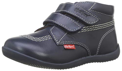 Kickers Billy VELK, Botas Niñas, Negro (Noir Vernis Perm 83), 25 EU