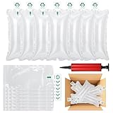 100 Stück Luftpolster, Verpackungschips, Luftkissen Verpackungsmaterial, Luftpolsterkissen, Lufttaschen Füllmaterial, Polstermaterial für Versand, Transportverpackung, Stoßdämpfend
