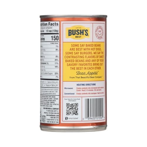 Image of Bush's Best Baked Beans Variety Pack, Seasoned Beans in Savory Sauce for BBQ, Cookouts and Easy Meals, Homestyle 28 Ounce and Onion 28 Ounce (Variety Pack)
