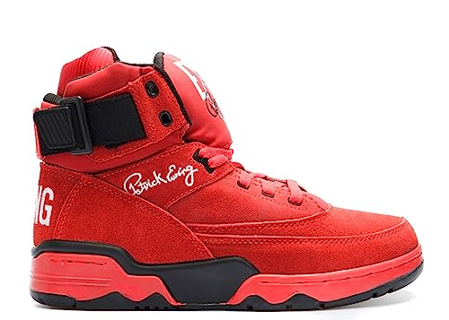 Ewing Patrick Athletics 33 HI OG Red Suede/White/Black 1EW90013-601