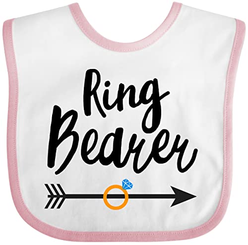 inktastic Ringbearer with Arrow Baby Bib