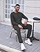 COOFANDY Men Sweat Suit 2 Piece Long Sleeve Pullover Athletic Tracksuit Fashion Sweatsuits (Dark Grey,XXXL)