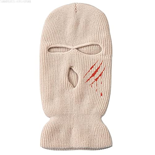 COTTILE Masque intégral Breath - 3 trous - Protection UV - Pour le cyclisme et les sports en plein air Cover