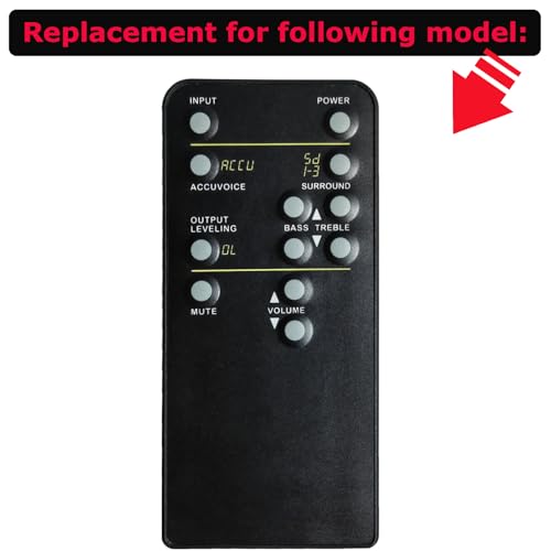 Télécommande pour haut-parleur TV ZVOX SOUNDBASE 430 550 HSD - 2